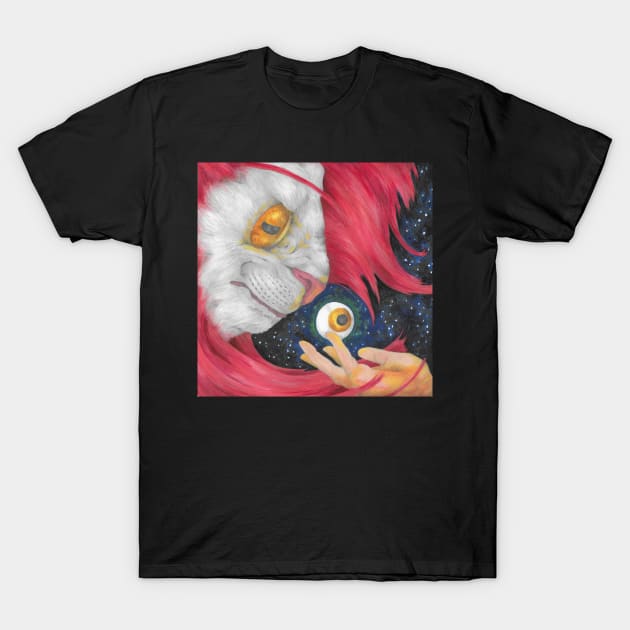 Red Spirit Eye Offering T-Shirt by E